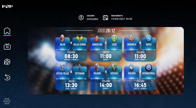 Captura de P2P Binstream